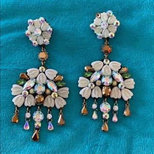 WOW Jcrew huge statement earrings!